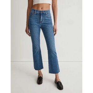 Madewell Kick Out Crop Jeans